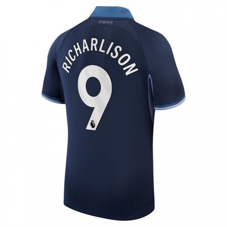 Virallinen pelipaita Tottenham Hotspur Richarlison 9 Vieras 2023-24 Lyhythihainen - Miesten Virallinen pelipaita Tottenham Hotspur Richarlison 9 Vieras 2023-24 Lyhythihainen - Miesten